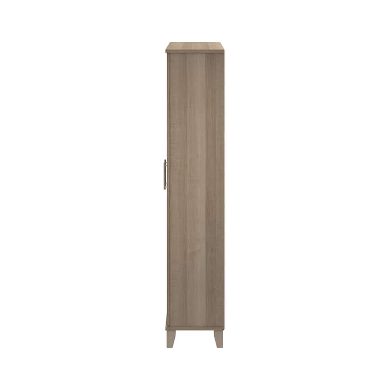 Somerset Tall Storage Cabinet with Doors and Shelves by Bush Furniture