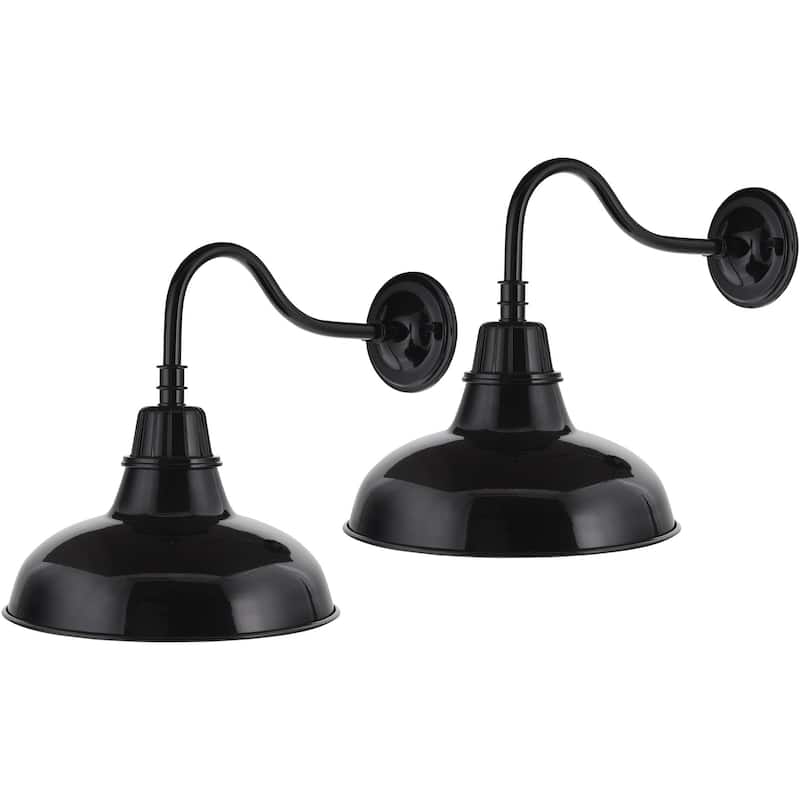 Livabliss Campo Rustic Wall Sconce Set of 2 - 13"L x 18"W x 13"H