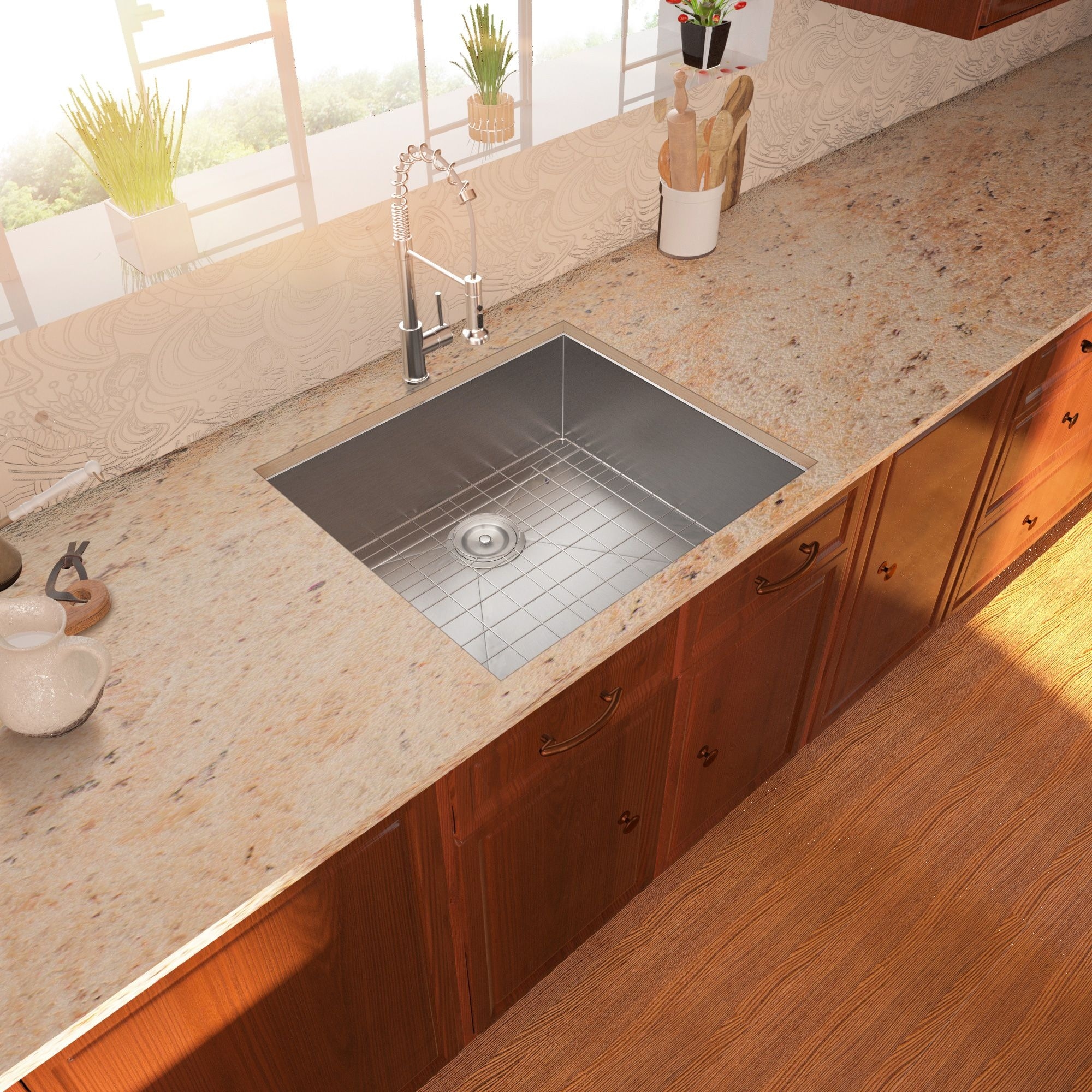 Lordear 25 In Stainless Steel Undermount Kitchen Sink On Sale Overstock 31102843