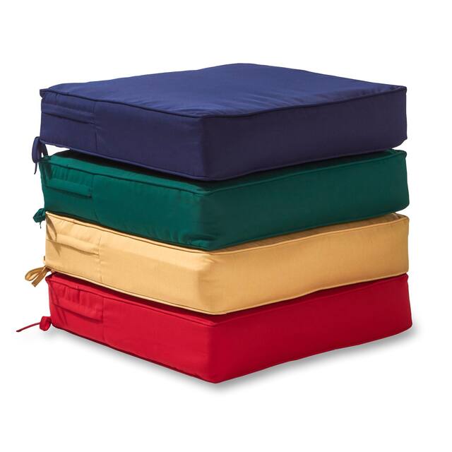 Deltaville Sunbrella Deep Seat Outdoor Cushion Set by Havenside Home