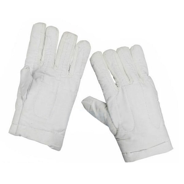 Work Protection Canvas Gloves Heat Resistant