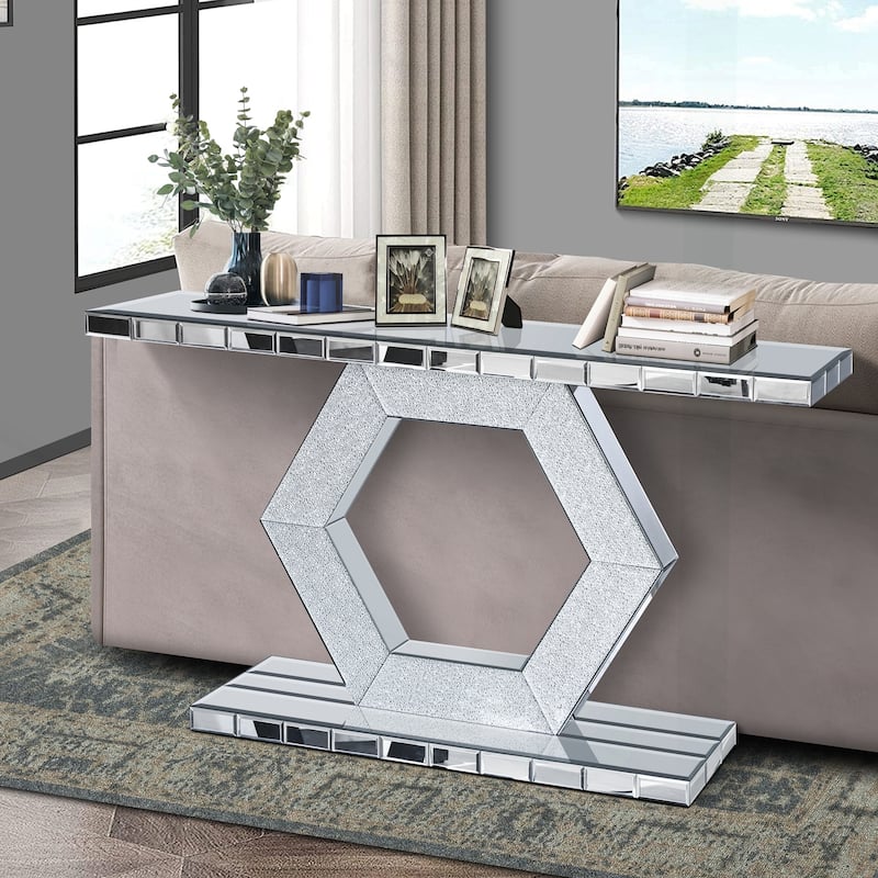 Luxurious Sparkling Console Table with Innovative Design for Stylish Homes