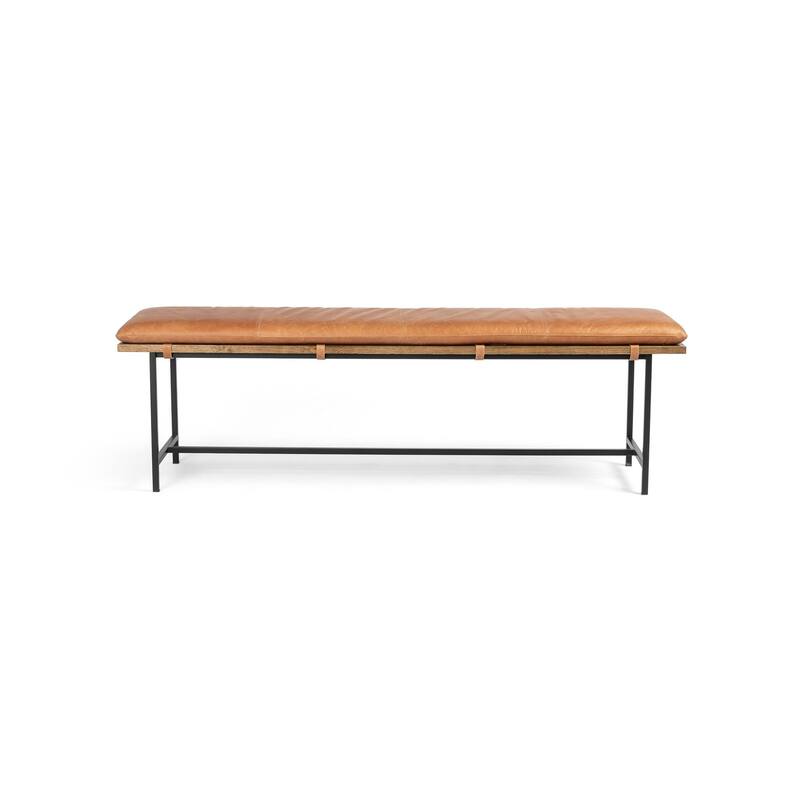 Baldwin Accent Bench-Brandy