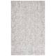 SAFAVIEH Handmade Abstract Lottie Modern Wool Rug - 6' x 9' - Grey/Ivory