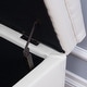 preview thumbnail 25 of 43, Hastings Tufted Faux Leather Storage Ottoman by Christopher Knight Home
