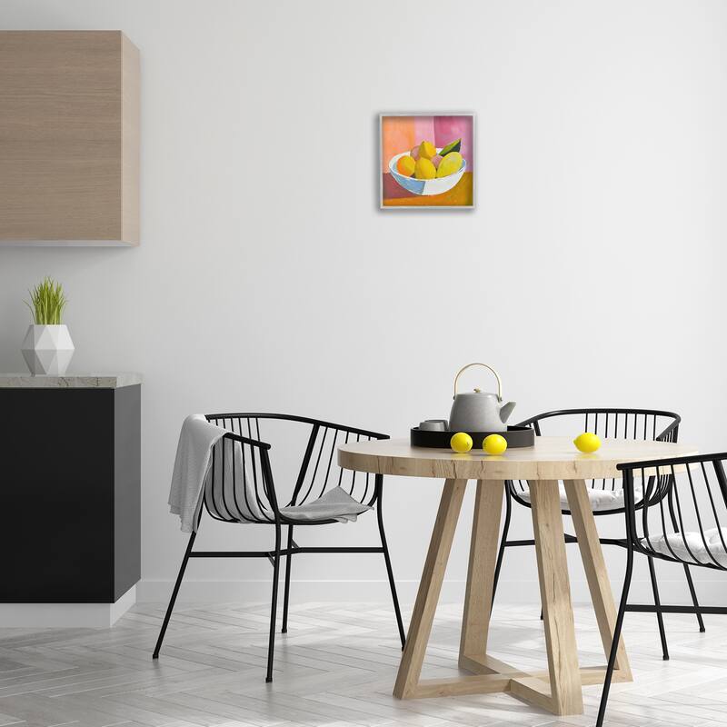 Stupell Bold Kitchen Citrus Fruits Framed Giclee Art Design By Walker Noble