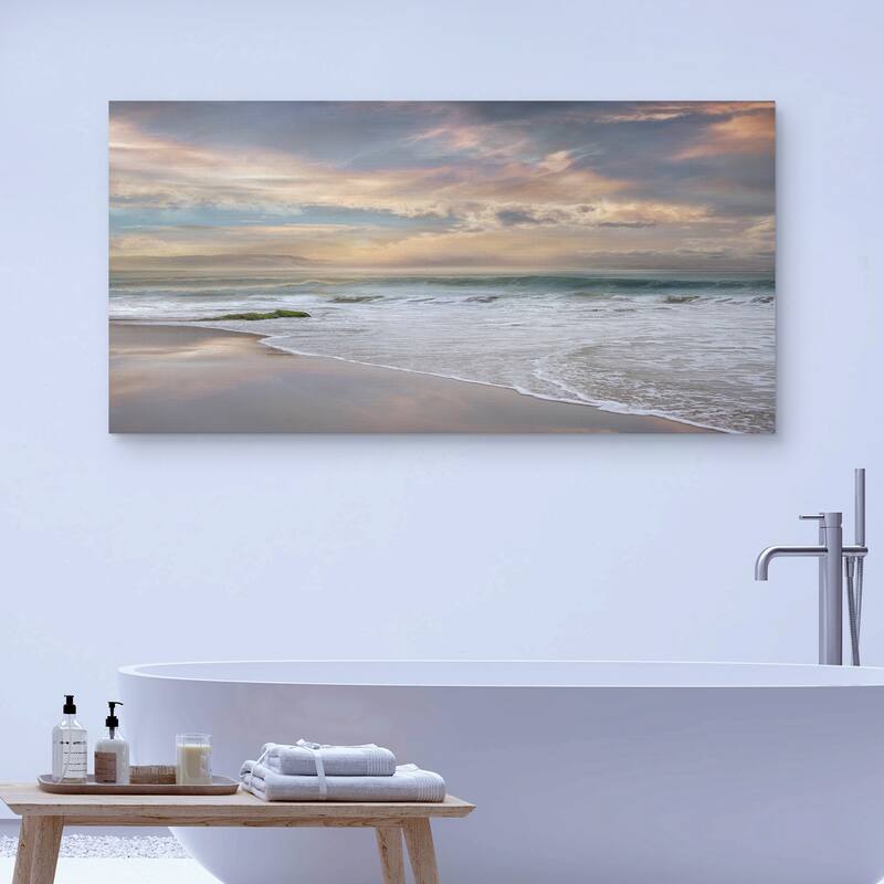 Soft Twilight by Mike Calascibetta Canvas Art Print