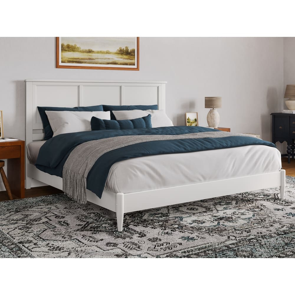 Charlotte Solid Wood Low Profile Platform Bed