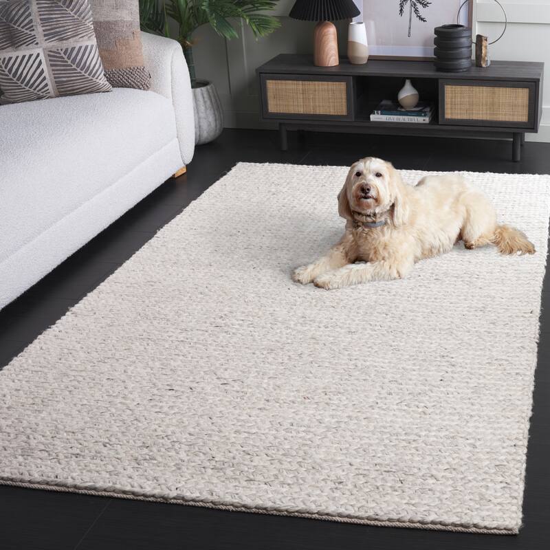 SAFAVIEH Handmade Natura Chisako Transitional Wool Rug