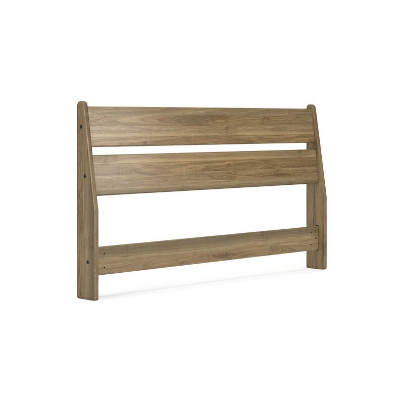 Signature Design by Ashley Deanlow Brown Platform Panel Bed