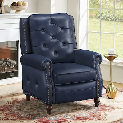 Leather Recliner Chair Accent Chairs for Living Room