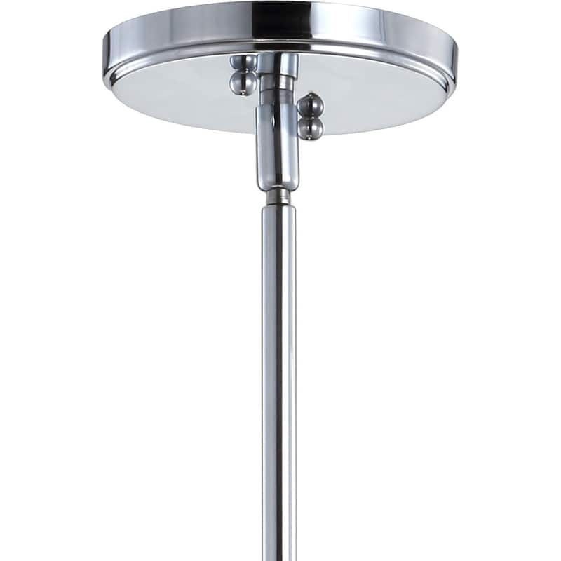Bettina 1- Light Mid-Century Modern Iron/Glass LED Pendant, by JONATHAN Y