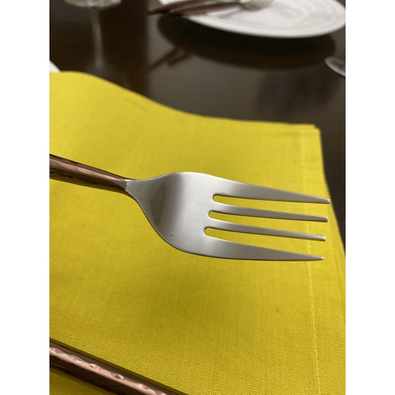 Stainless Steel Salad Appetizer Forks Set of 6 Pieces On Sale Bed