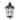 21 Inch Outdoor Pendant Light with Water Glass Shade