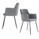 preview thumbnail 2 of 41, Carson Carrington Duved Contemporary Dining and Accent Chair (Set of 2) - N/A