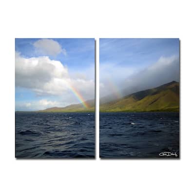 Ready2HangArt 'Over the Rainbow' 2-Piece Canvas Wall Art Set