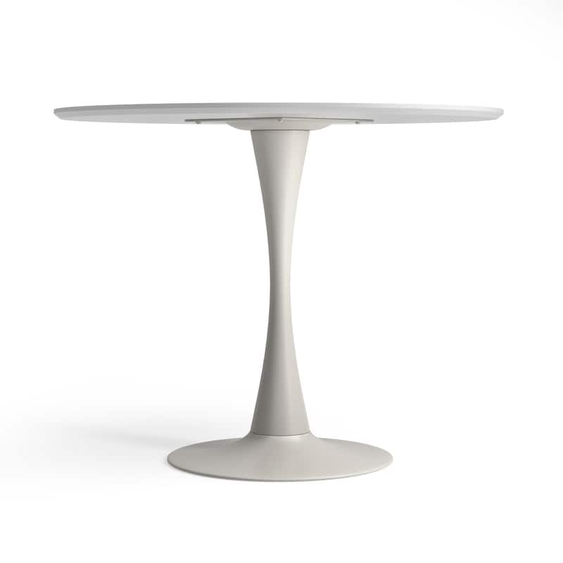 Cameron 36" Round Dining Table - White