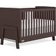 preview thumbnail 7 of 10, Dream On Me Fisher Price Iris 5-in-1 Convertible Crib Chocolate Chip