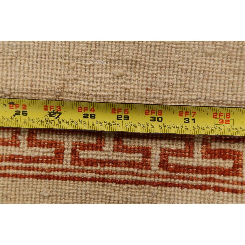 Geometric Contemporary Gabbeh Kashkoli Oriental Area Rug Wool Handmade - 3'2" x 5'1"