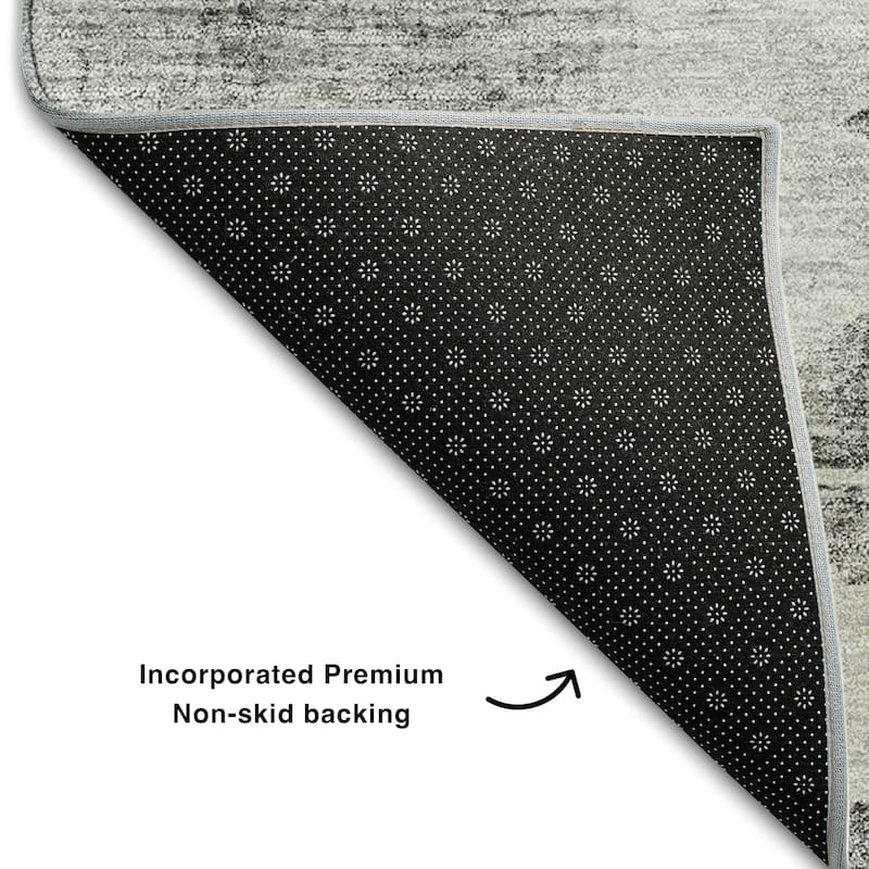 Premium Washable Super Soft Modern Impressions Mayfield Rug