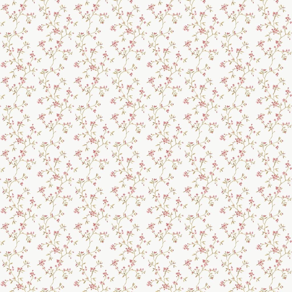 Galerie Wallcoverings Miniatures 3 Collection Blossom Branch Matte Finish Vinyl on Non-woven Wallpaper Roll