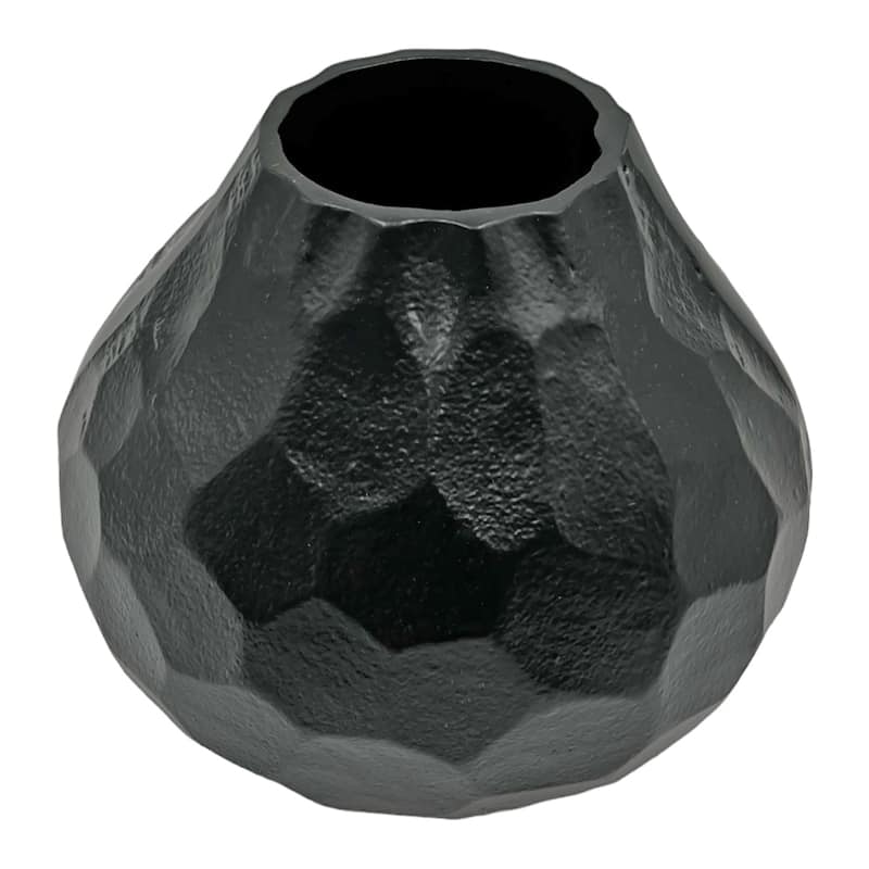 8 inch Wide Decorative Handmade Aluminum Pear Flower Vase