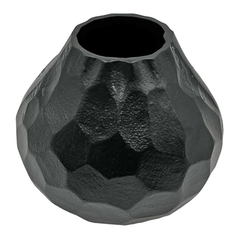 8 inch Wide Decorative Handmade Aluminum Pear Flower Vase