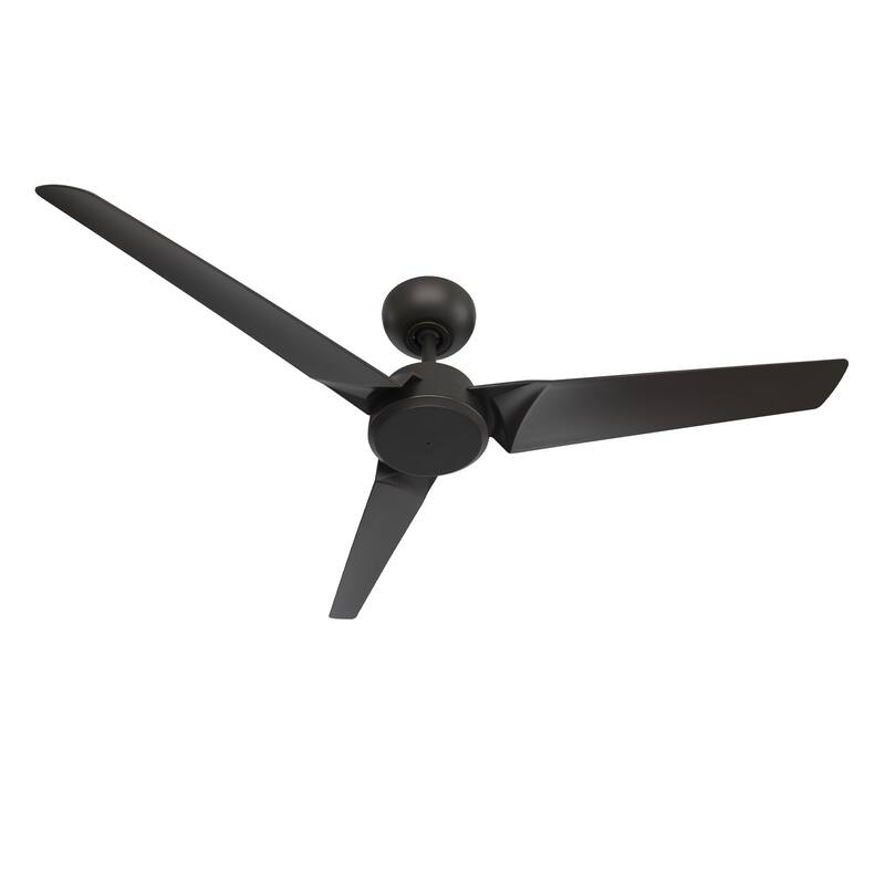 Roboto Indoor Outdoor 3-Blade Smart Ceiling Fan 52in with Remote Control - Oil Rubbed Bronze