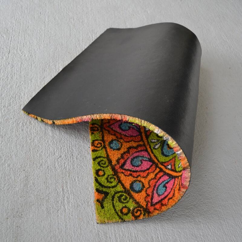 Mandala Outdoor Coir Non Skid Doormat