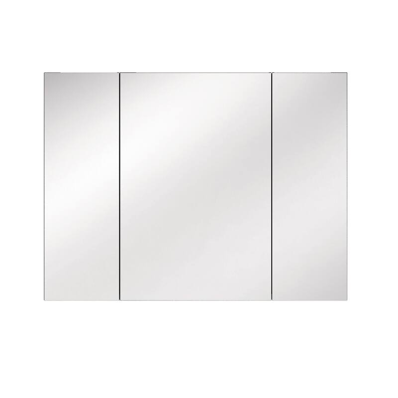 Topcraft Wall Mounted Aluminum Framed Medicine Cabinet - Triple Swing - 40*30