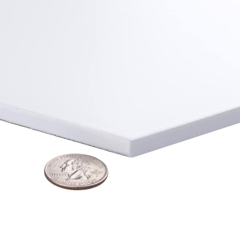 Merola Tile Horizon Hex Blanco 7-3/4" x 9" Porcelain Floor and Wall Tile