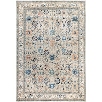 Serapi One-of-a-Kind Hand-Knotted Area Rug - Beige - 9' 9" x 14' 0"