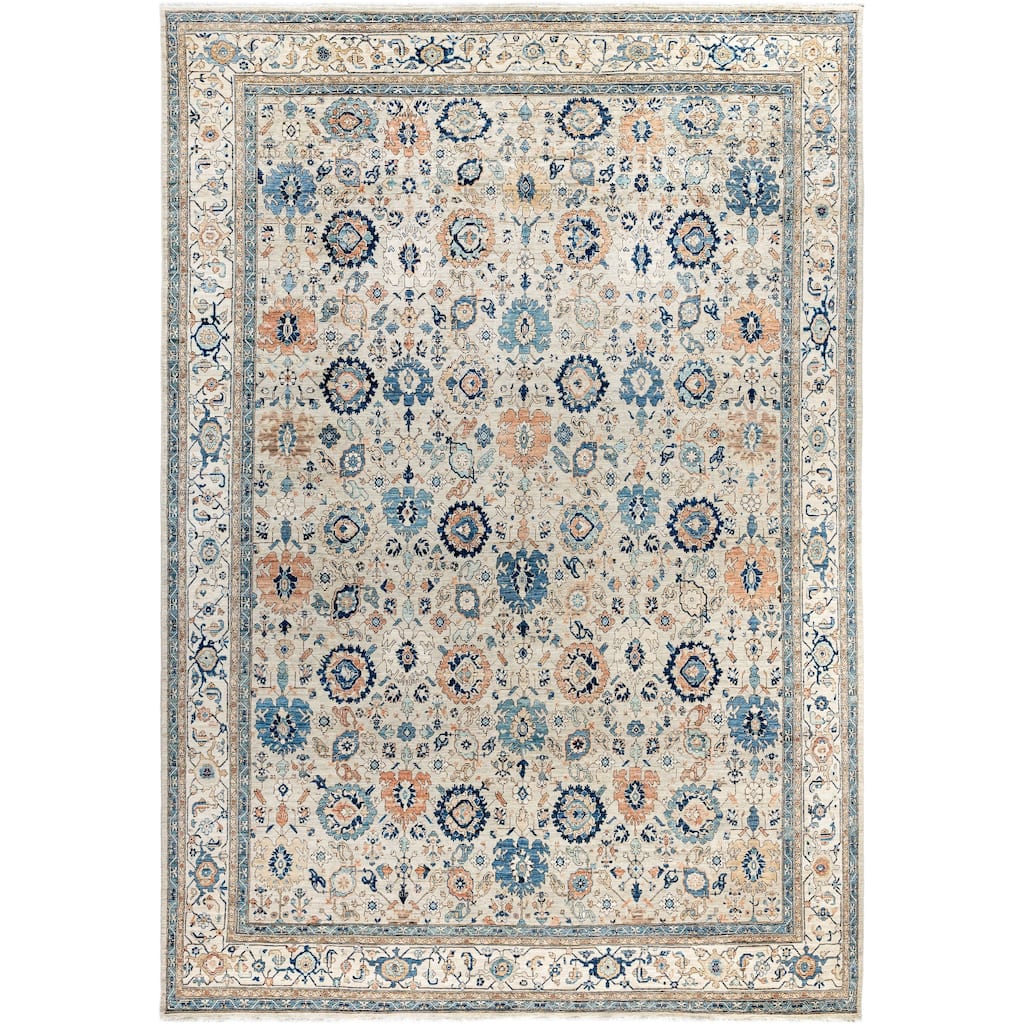 Serapi One-of-a-Kind Hand-Knotted Area Rug - Beige - 9' 9" x 14' 0"