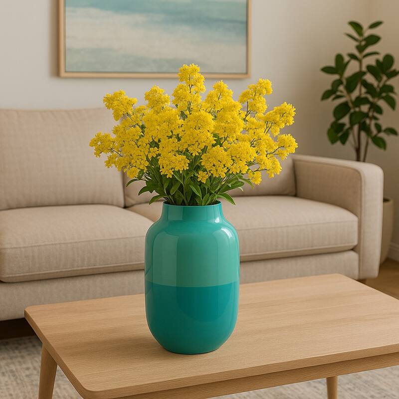 Sagebrook Home Metal Vessel Vase - 11.75"