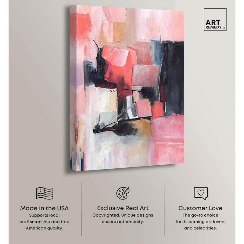 Love Letter II Canvas by Art Remedy, Gallery Wrapped