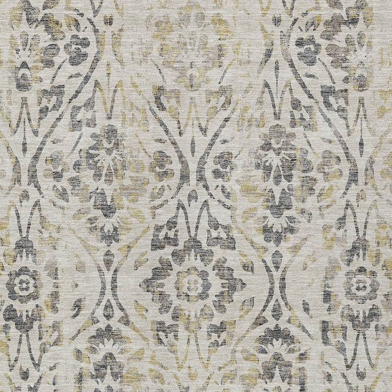 HomeRoots Floral Transitional Rectangle Outdoor Rug