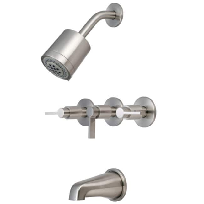 Kingston Brass NuvoFusion Tub and Shower Trim Package with 1.8 GPM