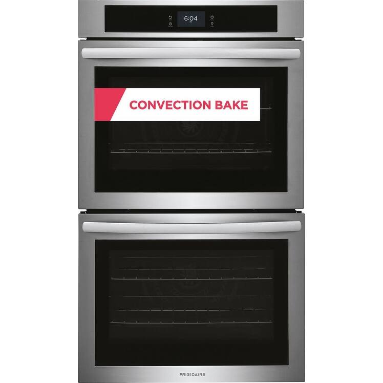 Frigidaire FCWD3027A 30" Wide 10.6 Cu. Ft. Electric Double Oven with - Stainless Steel