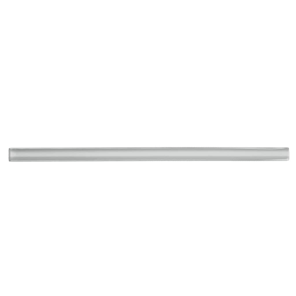 Apollo tile 0.5" x 12" Colorway Glossy Gray Glass Tile (0.5 sq ft/case) - 10 Pack
