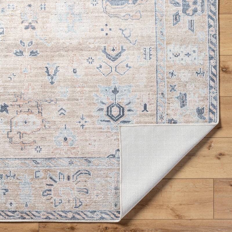 Livabliss Traditional Marlon Border Area Rug