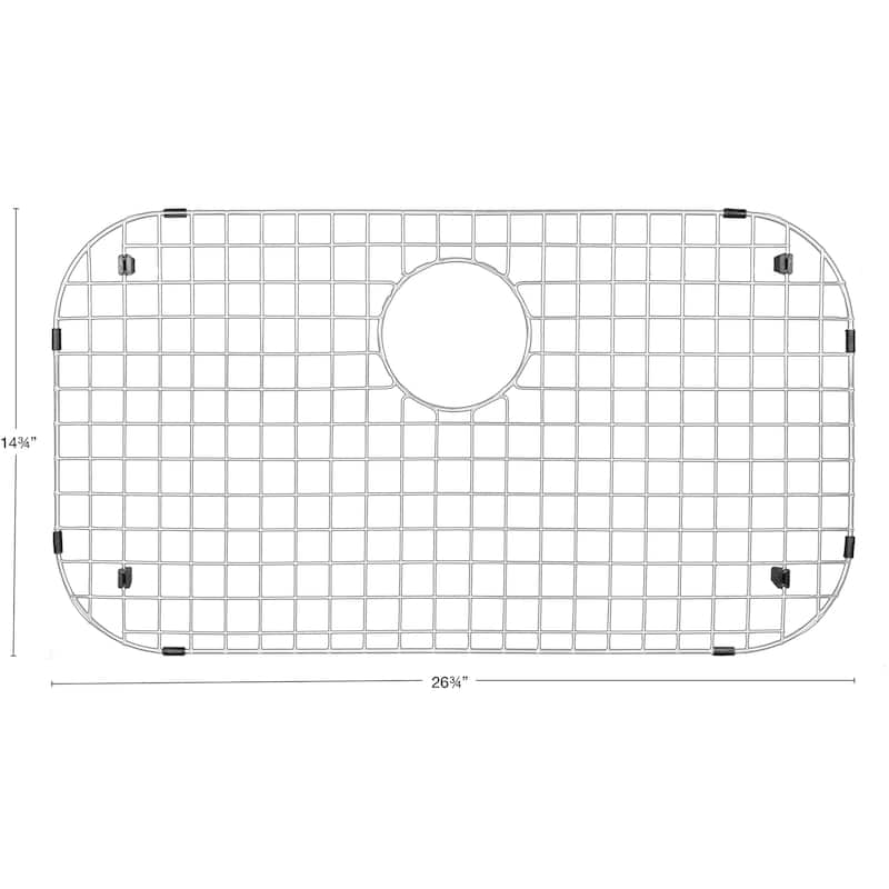 Karran GR-3004 Stainless Steel Bottom Grid - 26-3/4" x 14-3/4"