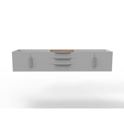 Alpine 72" Wall Mounted Bathroom Vanity (Base Only)