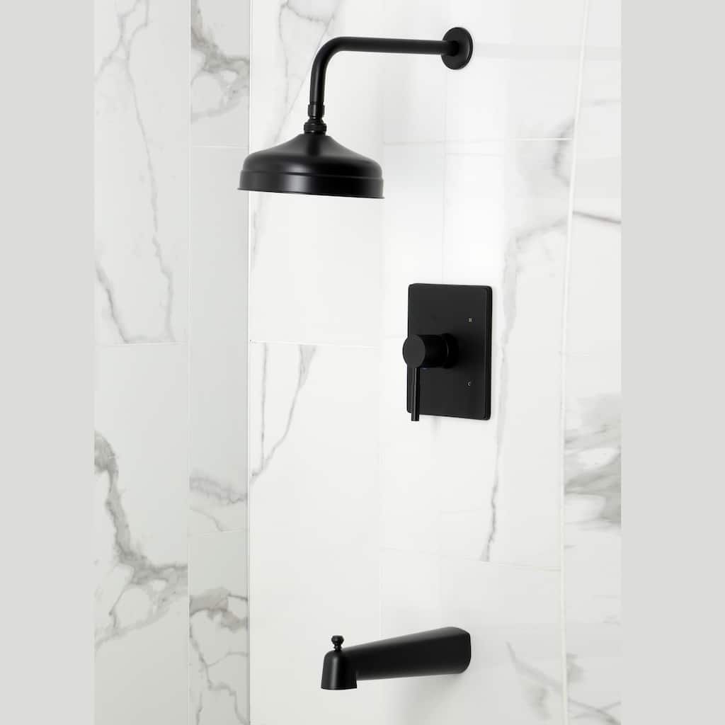 Kingston Brass Concord Single-Handle Pressure Balanced Tub and Shower Faucet