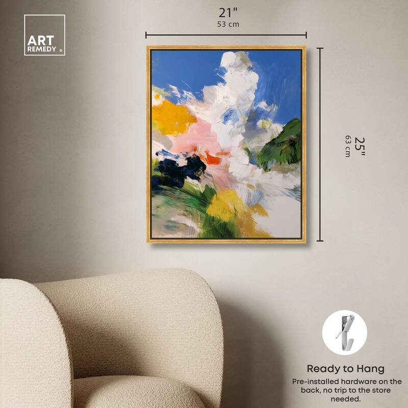 Clouds and Color II Canvas by Art Remedy