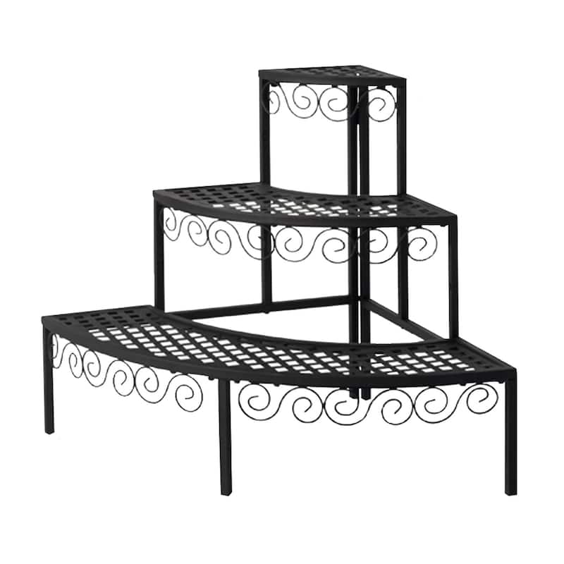 Metal Middle Plant Stand or End Cap Plant Stand - Indoor/Outdoor