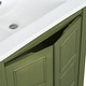 preview thumbnail 129 of 161, GDFStudio - Elysia Wood Bathroom Vanity with Ceramic Sink & Storage Cabinet Organizer