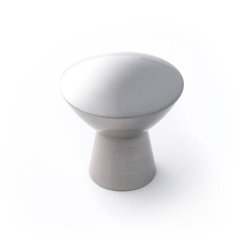 RK International Gibraltar 1-1/4 Inch Mushroom Cabinet Knob - Satin Nickel