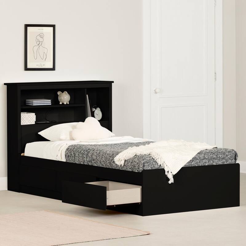 South Shore Gramercy Bed and Headboard Set