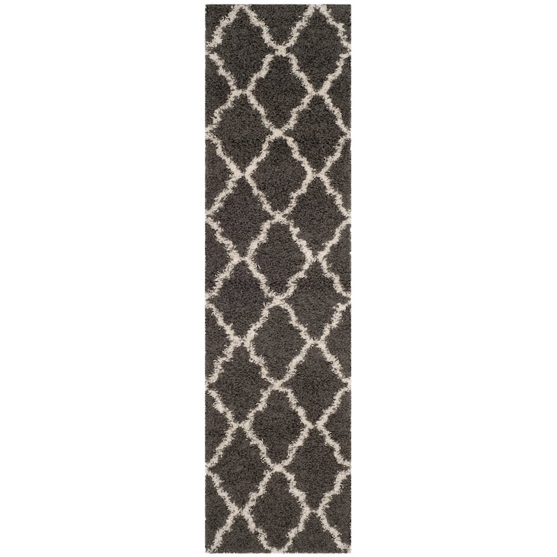 SAFAVIEH Dallas Shag Hacer Trellis 1.5-inch Thick Rug