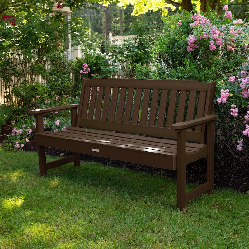 HIGHWOOD Lehigh 5-foot Eco-friendly Synthetic Wood Garden Bench